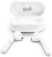 WALK Audio True Wireless in-Ear Headphones/in-Ear Headphones Plus Cleaning Kit with Bass Boost TruSound Technology