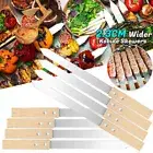 Kabob Skewers 15.7 Inch Long 0.91 Inch Wide 2mm Thin Stainless Steel BBQ Skewer