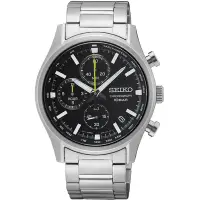 在飛比找Yahoo奇摩購物中心優惠-SEIKO精工 CS 三眼計時紳士手錶 送禮推薦-39.5m