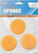 Royal Brush Synthetic Artist Sponges, 3/Pack