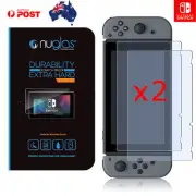 New Nintendo Switch Screen Protector Genuine Nuglas Tempered Glasses HD Guard