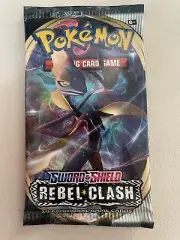 Pokémon 2020 Sword & Shield Rebel Clash Booster Pack BRAND NEW Sealed