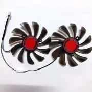 DC 12V Graphics Cooling Fan Replacement for XFX RX580 584 588 Device ZSD