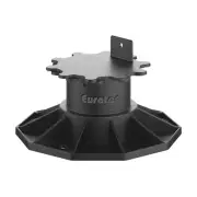Deck Support Adjustable Height Pedestal Durable Black Plastic 20 Pieces Box