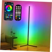 LED Corner Lamp, RGB Corner Floor Lamp with APP and Remote Control, 16 Million