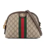 GUCCI GG OPHIDIA SUPREME綠紅綠貝殼包 499621 K05NG 8745