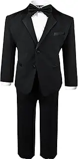 [Black n Bianco] Baby Boys and Infants Tuxedo with No Tail