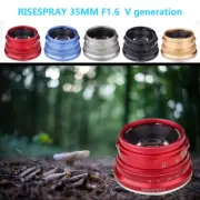 RISESPRAY 35mm f/1.6 Mini Lens V for EF-M mount mirrorless Cameras M2 M3 M5 M6 M