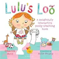 在飛比找蝦皮商城優惠-英文書- Lulu's Loo (精裝操作書) 露露上廁所