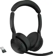 Jabra Evolve2 55 MS Stereo USB-C Bluetooth Headset with Charging Station