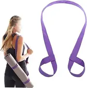 Mipcase Adjustable Exercise Mat Carrier Yoga Mat Strap for Gym (1.5 Inch Wide)