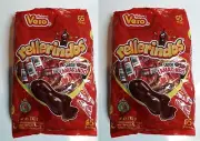 130 Vero Rellerindos Tamarind hard candy with soft center Mexican Candy's 2 Bag