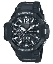 Casio G-Shock Mens Black Analogue/Digital Gravitymaster Watch GA1100-1A