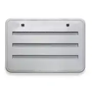 NORCOLD 621156BW Bright White Plastic Radius Corner Side Refrigerator Vent
