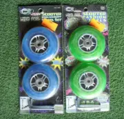 2 Set Lot LIQUID METAL Scooter Replacement Wheels 100mm 88A w/ABEC 5 Bearings