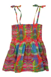 Wild At Heart Shirred Top--RUN-RGT8017