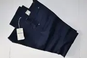 Tommy Bahama Pants Boracay Five Pocket Flat Maritime Blue New 38x34 38 Waist