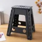 Plastic Folding Bench 150KG Dining Stool New Plastic Stool Home