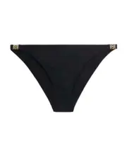 Anagram bikini bottom in technical jersey XS black