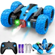 SUPIREO RC Cars, 2.4GHz Fast Stunt RC Car, 4WD Double Sided 360° Rotating RC ...