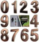 7CM Bronze House Numbers For Mailbox Or Door Address Home Office Hotel Room
