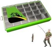 Tackle Box Organizer | Adjustable Dividers Lures Storage - Portable Fishing Tackle Box for Lure and Angling Gear Accessories