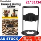 Firewood Kindling Splitter Cast Iron Heavy Duty Outdoor Manual Log Tool Splitter