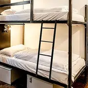 Hanging Bunk Bed Ladder with Hooks, Space-Saving Dorm Twin Bunk Bed Climb Ladder, 4/5 Step Bunk Replacement Ladder for Interior Loft Bedroom (Size : 140cm(55")) (140cm(55)