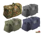 Heavy Duty Canvas Army Echelon Duffle Bag 26" 60 Litre Auscam Black Navy Olive