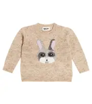 [Molo] Molo Baby Gilby alpaca and wool-blend sweater M 9 beige