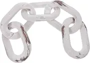 Ciieeo Rustic Wooden Chain Link Decor Natural Table Decoration for Home Versatile Sculptures for Tables Walls Safe Odorless Unique Texture for Stylish Interiors