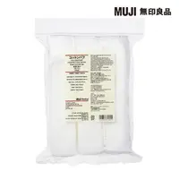 在飛比找momo購物網優惠-【MUJI 無印良品】壓邊化妝棉/189入 約60x50mm