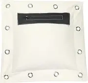 15 Inch Square Empty Canvas Sand Bags with Metal Holes Self-Locking Zipper for Punching Training