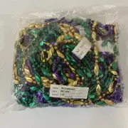 Mardi Gras Beads - 2 Lb Bag - New, Unopened Package