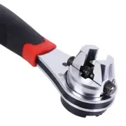 6-22mm Adjustable Ratchet Wrench Auto Repair Tool Quick Release Socket Spanner