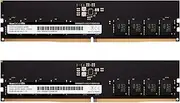 TEAMGROUP Elite DDR5 32GB Kit (2x16GB) 5600Mhz Hynix IC PC5-44800 CL46 Non-ECC Unbuffered UDIMM 288 Pin PC Computer Desktop Memory Module Ram Supports Intel & AMD TED532G5600C46DC01