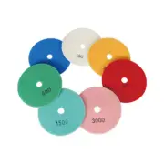 8 Pack Diamond Polishing Pads 5 Inch Wet Dry Set For Marble Quartz Stone Granite
