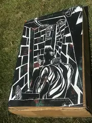 Bobby Hill Limited edition mixed media screen print collage NYC Street Art