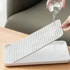 Bathtub Caddy Tray Tablet/phone/wine Holder Drain Board Kitchen Dish Rack Bath