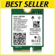 High-Speed WiFi 7 Wireless Card Intel BE200NGW - 5800Mbps, Bluetooth 5.4