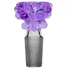 Pyrex Lab Glass Slide Color Wart Funnel Bowl 14mm Fitting Tobacco Hookah Bong