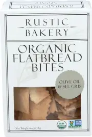 Rustic Bakery Olive Oil Flatbread Bites 4 oz (Pack Of 12)
