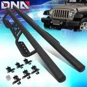 J2 For 2007-2018 Jeep Wrangler JK 4-DR 3" OD Drop Step Nerf Bars Running Boards (for: Jeep)