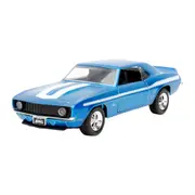 Fast & Furious - 1:32 1969 Chevrolet Camaro Diecast Vehicle (Candy Blue)