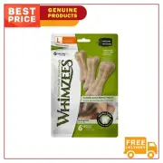 Whimzees RiceBone for Medium & Large Dog Value Bag 9's 2 Pack