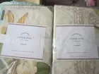 Pottery Barn Orchid Print Standard SET of 2 Pillow SHAMS Unused, NWT