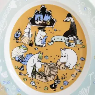 【yamaka】Moomin 嚕嚕米 2024年紀念款 陶瓷餐盤 20cm 尋找寶物(餐具雜貨)