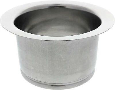 Kitchen Extended Sink Flange, Deep Polished Stainless Steel Flange Insinkerator
