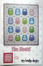 The Hoots! Quilt Pattern By Amy Bradley Designs Uncut Baby Nursery Owls