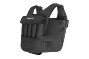CORTEX 20kg Adjustable Weight Vest with 1kg Increments in Black
